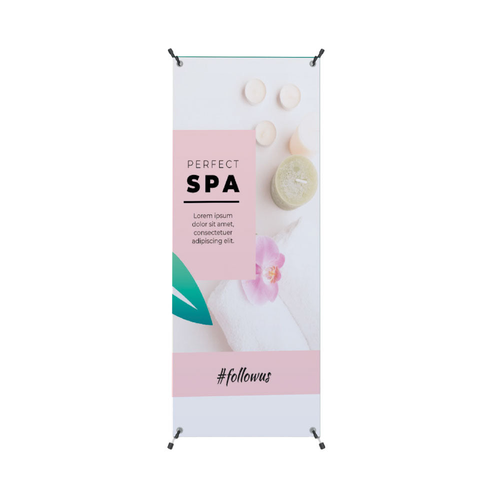 X Banner Stand 23.5″ x 63″